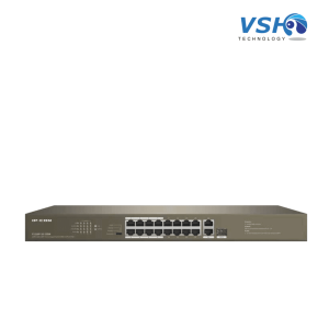 IP-COM F1118P-16-250W 16FE+2GE/1SFP Unmanaged Switch With 16-Port PoE