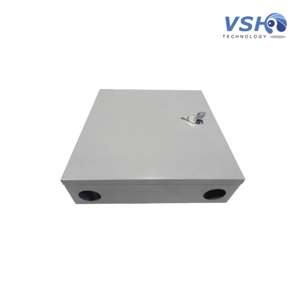 Optic Digital 48 Port Outdoor Termination Box Metal C/W Splicing Tray & 24pcs SC Adapter