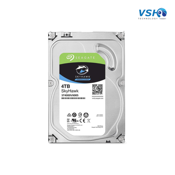 Seagate Skyhawk 4TB 3.5" Surveillance Internal Hard Drive CCTV SATA HDD