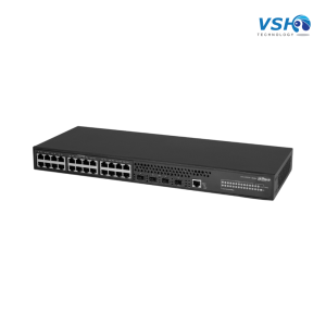 Dahua AS5500-24GT4XF 28-Port Managed Gigabit Switch with 24-Port RJ45 and 4-Port 10G SFP+