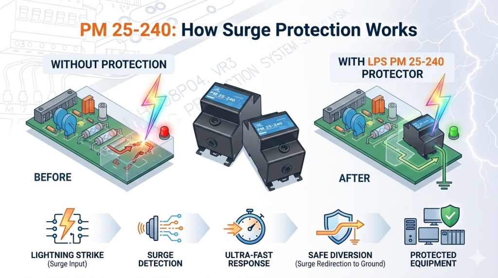 Lightning Surge Protector for Home