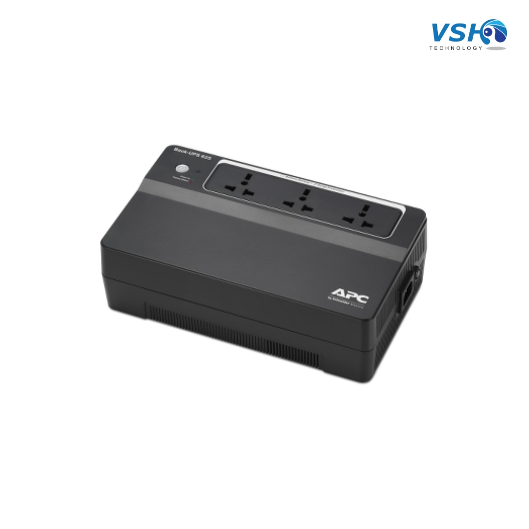 APC Back-UPS BX625CI-MS 3 Universal Outlets